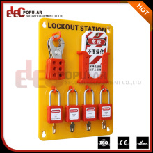 Elecpopular Marke Hochwertige tragbare gelbe organische Glass Security Lockout Stationen
